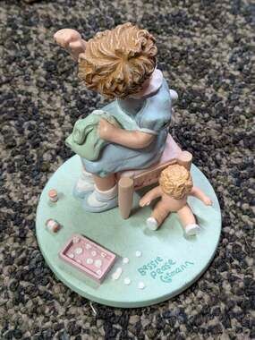 Little Mother Bessie Pease Gutmann Figurine Collection The Danbury Mint 1993